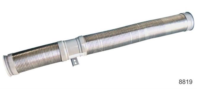 TUBO FLEXIVEL ESCAPE Sc S4/5 - SAIDA MOTOR - INOX 900mm 8820 