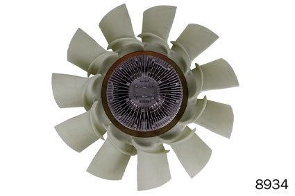 CONJUNTO EMBREAGEM VISCOSA MOTOR VM 240/260 8934 