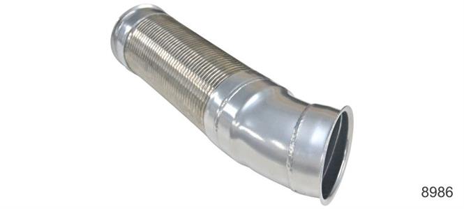 TUBO FLEXIVEL ESCAPE Sc S5 - SAIDA MOTOR - INOX - EURO 5 8986 