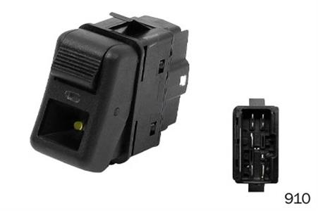 INTERRUPTOR TECLA FH/FM BLOQUEIO DIFERENCIAL 6X2 // 4X2 // TOMADA FORCA - 1 ESTAGIO 910 