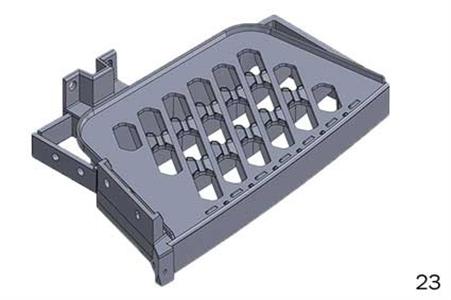 ESTRIBO ESCADA FH NEW - MEIO LD 23 