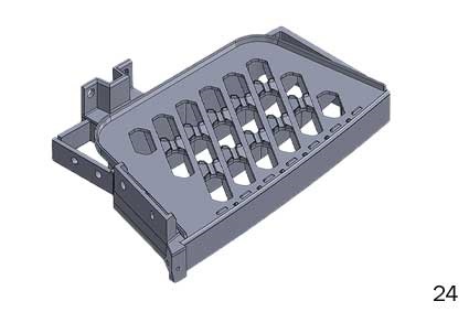 ESTRIBO ESCADA FH NEW - MEIO LE 24 