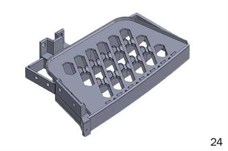 ESTRIBO ESCADA FH NEW - MEIO LE 24 