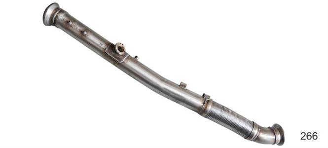 CANO ESCAPE VM 220/270/330 EURO 5 - ENTRADA SILENCIOSO - INOX 266 