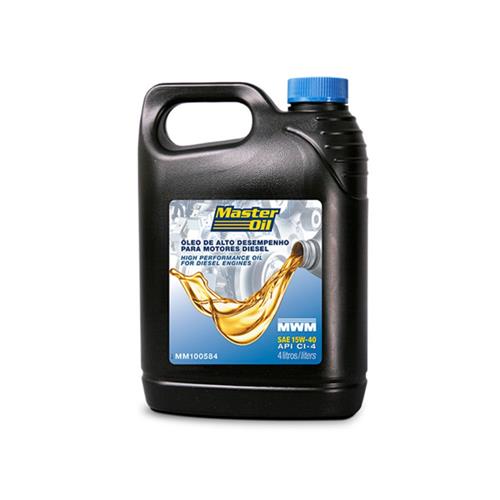 OLEO MOTOR 15W40 API CI4 - MASTER OIL - 4L 10220 