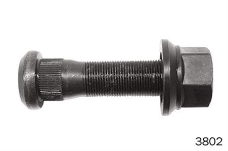 PARAFUSO RODA TRAS FH 2004 A 2014 - M22 X 105 - C/ PORCA 3802 
