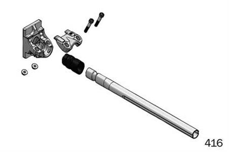 SUPORTE COMPLETO PARALAMA TRACAO FH NEW - LD/LE 416 