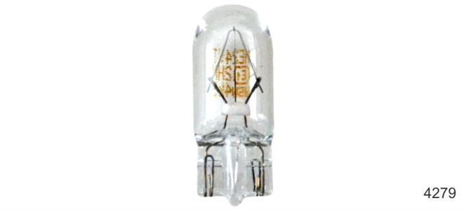 LAMPADA MEIA LUZ FAROL FH CHINES - 24V X 5W 4279 