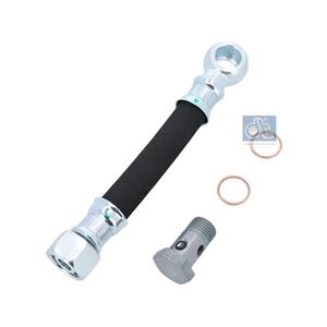 MANGUEIRA RADIADOR OLEO CAIXA CAMBIO VOLVO - INFERIOR LONGO 2306 