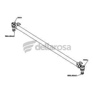 BARRA DIRECAO LONGA DAF XF - APOS 2021 6146