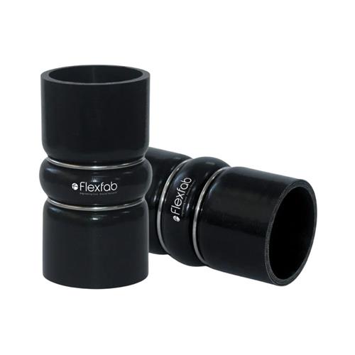 MANGUEIRA INTERCOOLER DAF CF - APOS 2021 - PRETA - MEDIDA 56mm x 123mm 6155 