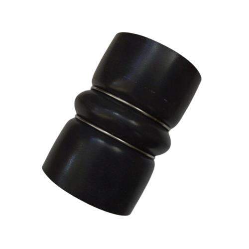 MANGUEIRA INTERCOOLER DAF CF - APOS 2021 - PRETA - MEDIDA 77mm x 128mm 6156 