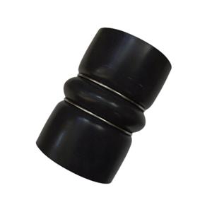 MANGUEIRA INTERCOOLER DAF CF - APOS 2021 - PRETA - MEDIDA 77mm x 128mm 6156 