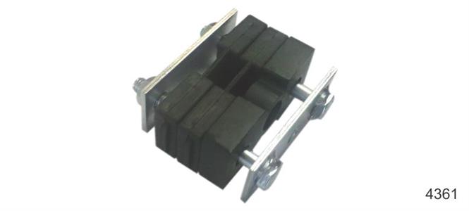 SUPORTE INFERIOR RADIADOR FH - CPL C/ COXINS BORR 4361 