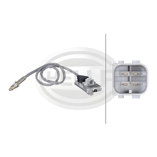 SENSOR NOX ESCAPE SCANIA EURO 6 - ANTES CATALISADOR - HELLA - VERSAO 4.0 2361 